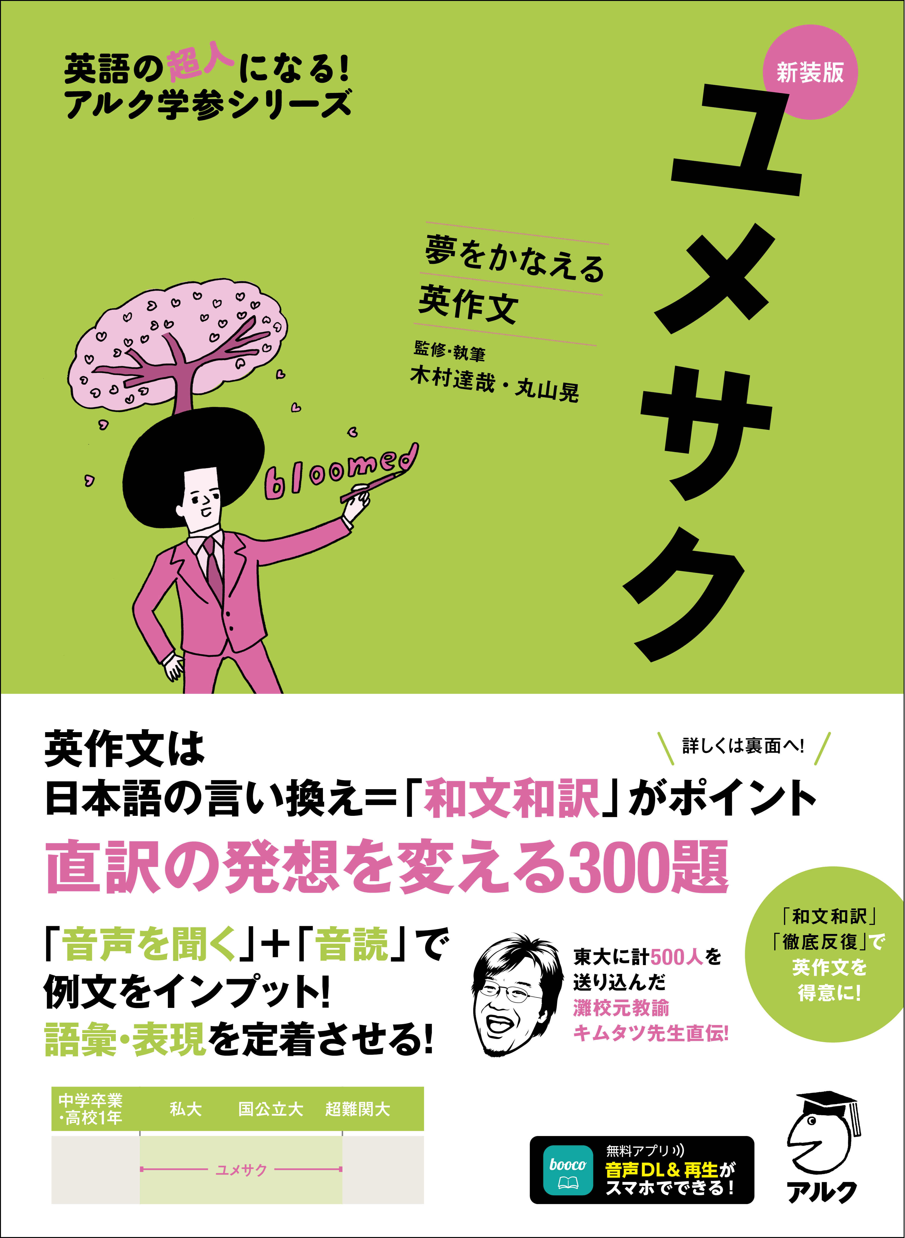 アガサの魂の大釜 英語 2枚 新装版 夢をかなえる英作文 ユメサク - アルク出版サイト 英語学習