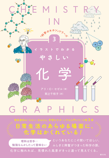 化学の本(使用済み)資料 イラストでわかるやさしい化学 - 創元社