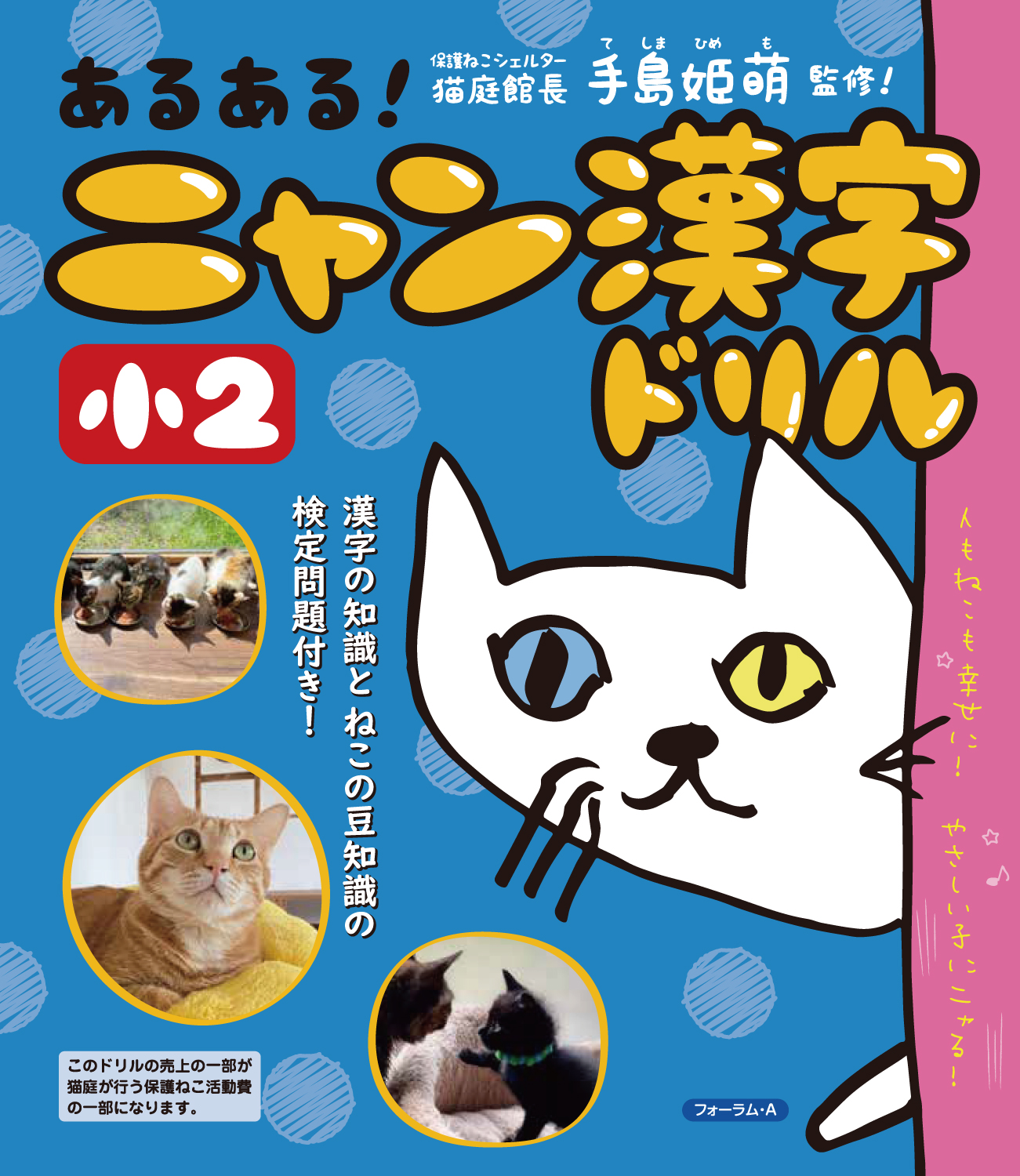 あるある！ ニャン漢字ドリル 小学2年生 - 株式会社清風堂書店