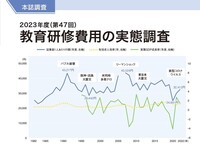 ◎2023年度(第47回) 教育研修費用の実態調査【電子版(PDF)】