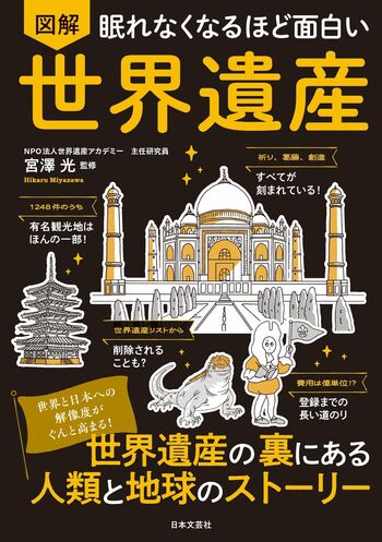 眠れなくなるほど面白い 図解 世界遺産 - 株式会社日本文芸社