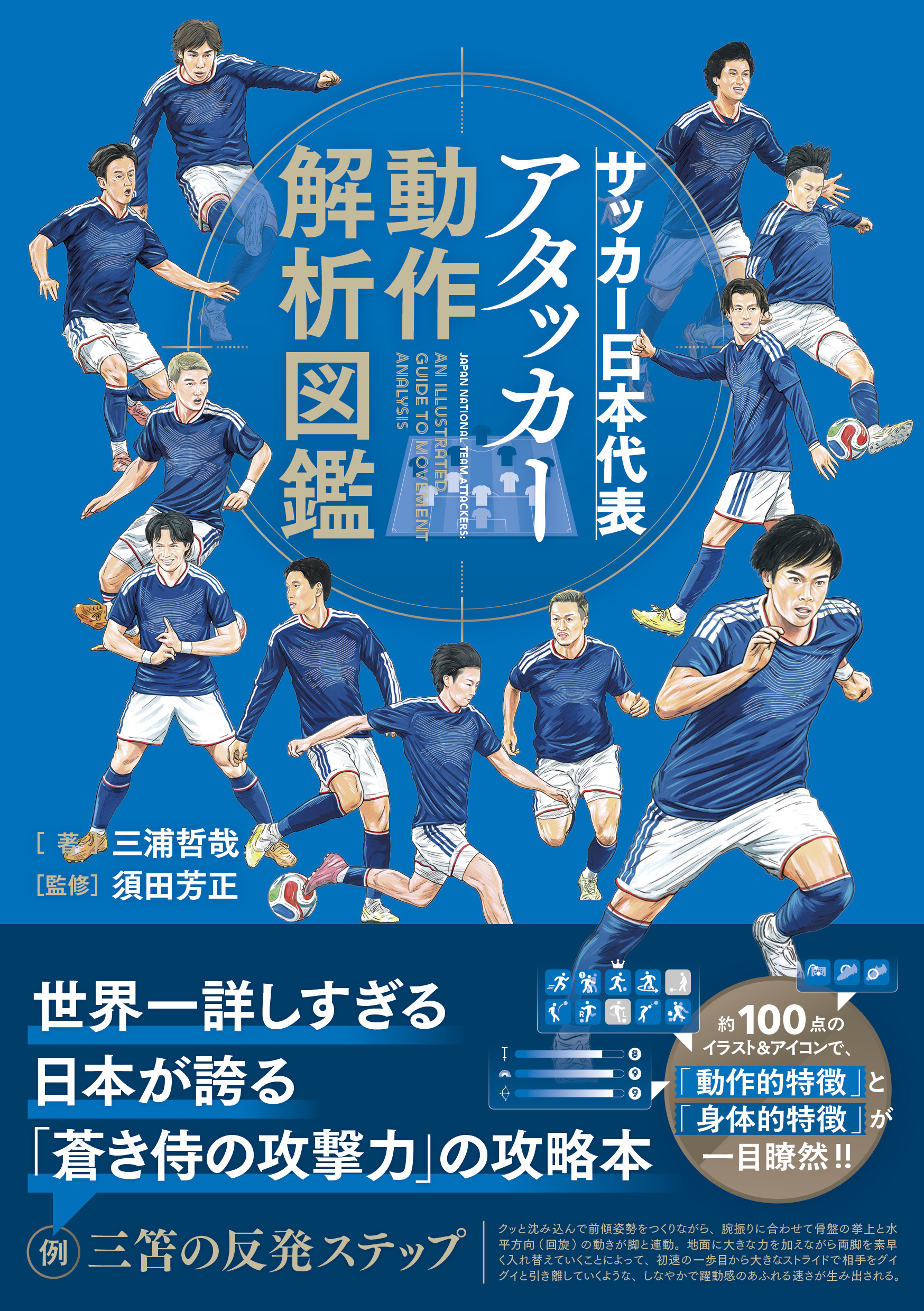 サッカー日本代表アタッカー動作解析図鑑 - 株式会社カンゼン