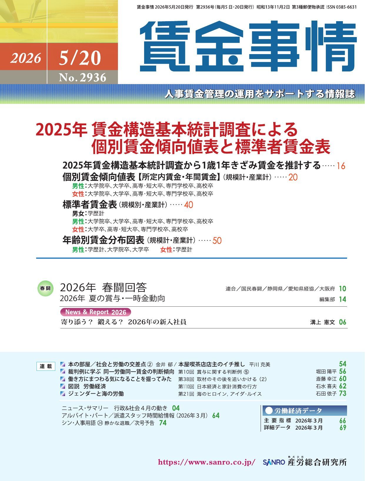 賃金事情