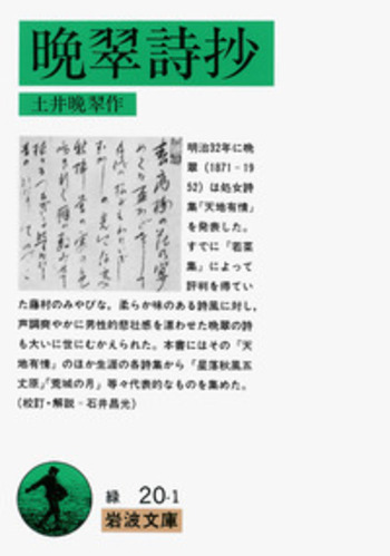 晩翠詩抄／土井 晩翠｜岩波文庫 - 岩波書店