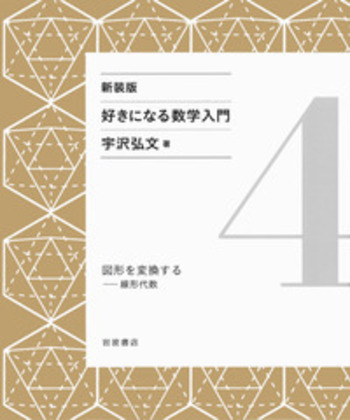 宇沢弘文　『好きになる数学入門［新装版］』　岩波書店　全6巻　セット 図形を変換する／宇沢 弘文｜新装版 好きになる数学入門 - 岩波書店