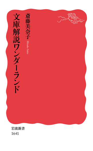 文庫解説ワンダーランド／斎藤 美奈子｜岩波新書 - 岩波書店
