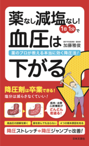 薬なし減塩なし!1日1分で血圧は下がる