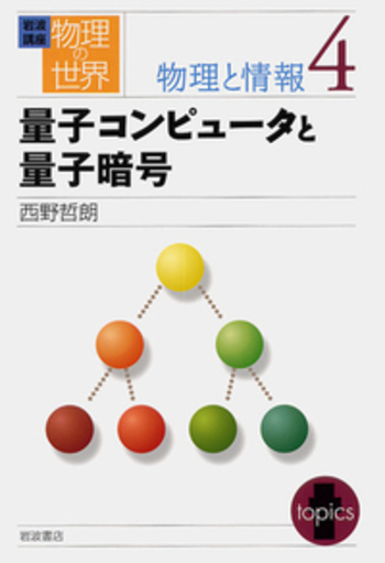 量子コンピュータと量子暗号／西野 哲朗｜岩波講座 物理の世界 - 岩波書店