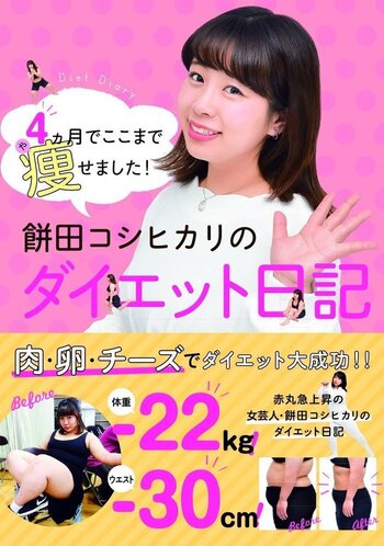 餅田コシヒカリの昔は痩せてた?経歴と結婚相手の全貌を徹底解説