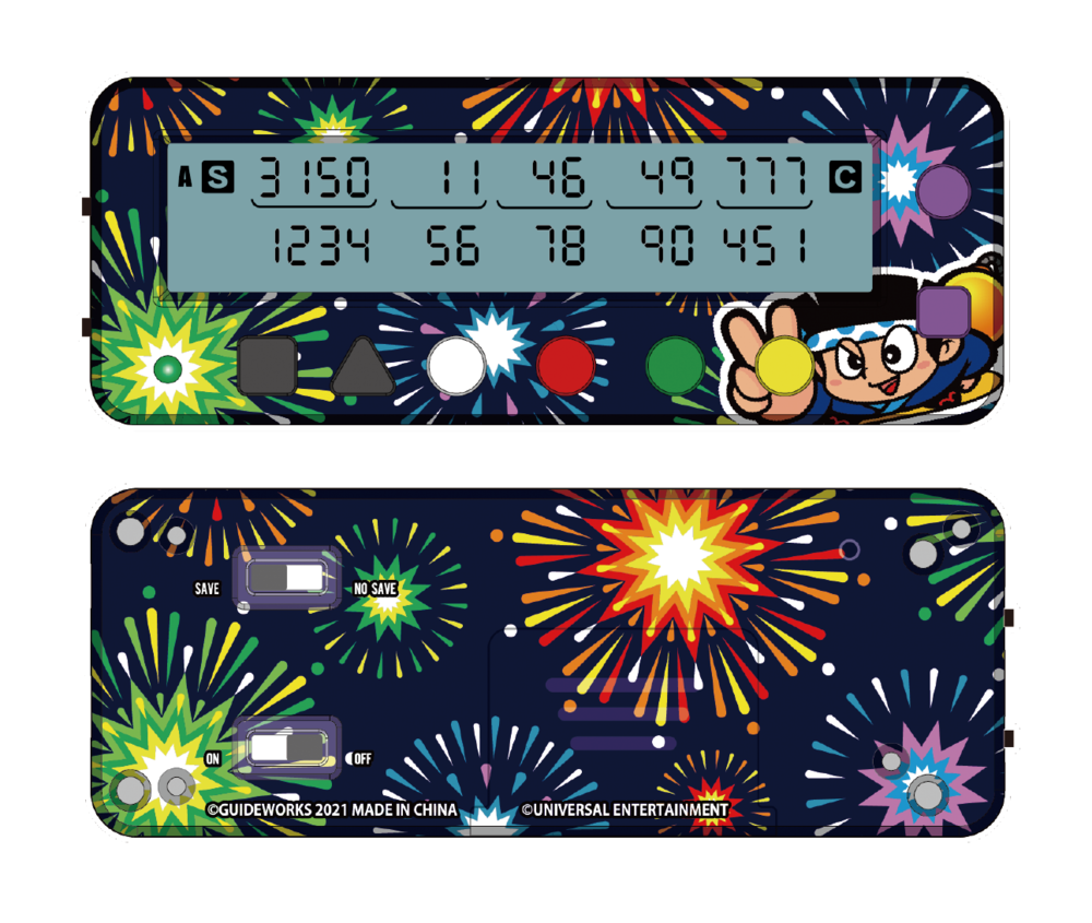 究極攻略カウンター勝ち勝ちくんクリア 花火柄バージョン（2021.5.21