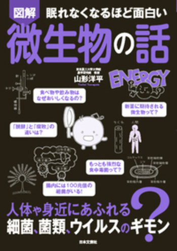眠れなくなるほど面白い　図解　微生物の話