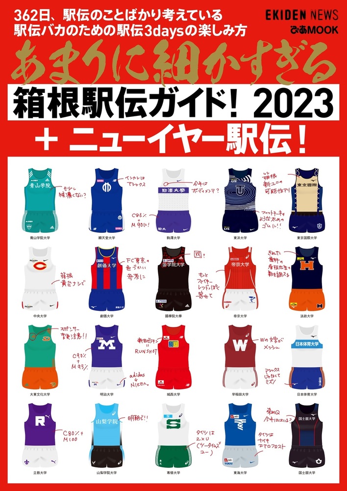 大学駅伝ガイド 激レアセット 2009-2020 あまりに細かすぎる箱根駅伝ガイド！2026＋ニューイヤー駅伝！ | d