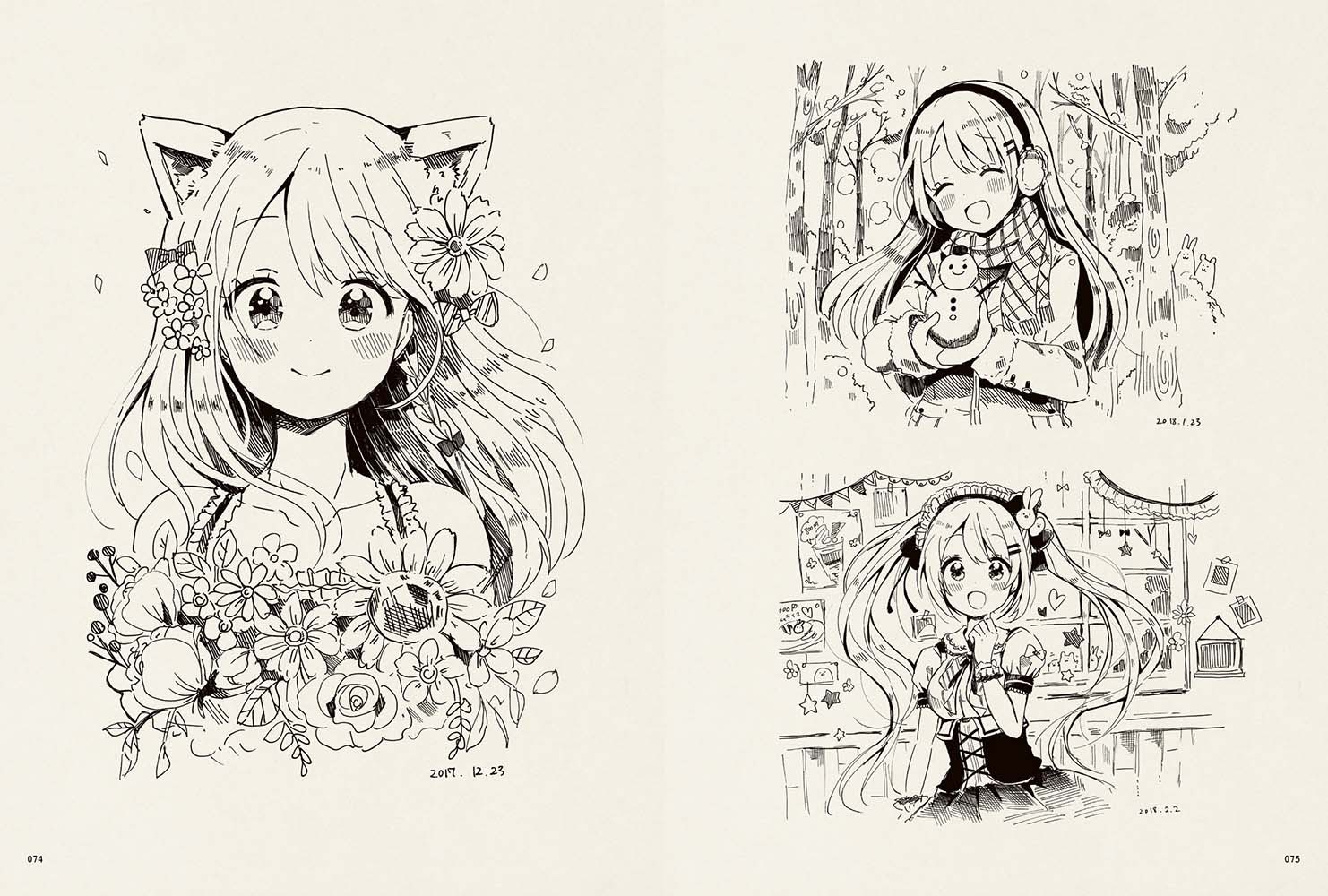 佐倉おりこ　中国限定　個展　色紙　6枚セット 佐倉おりこ画集 Fluffy 佐倉おりこ(文・絵) - 玄光社 | 版元