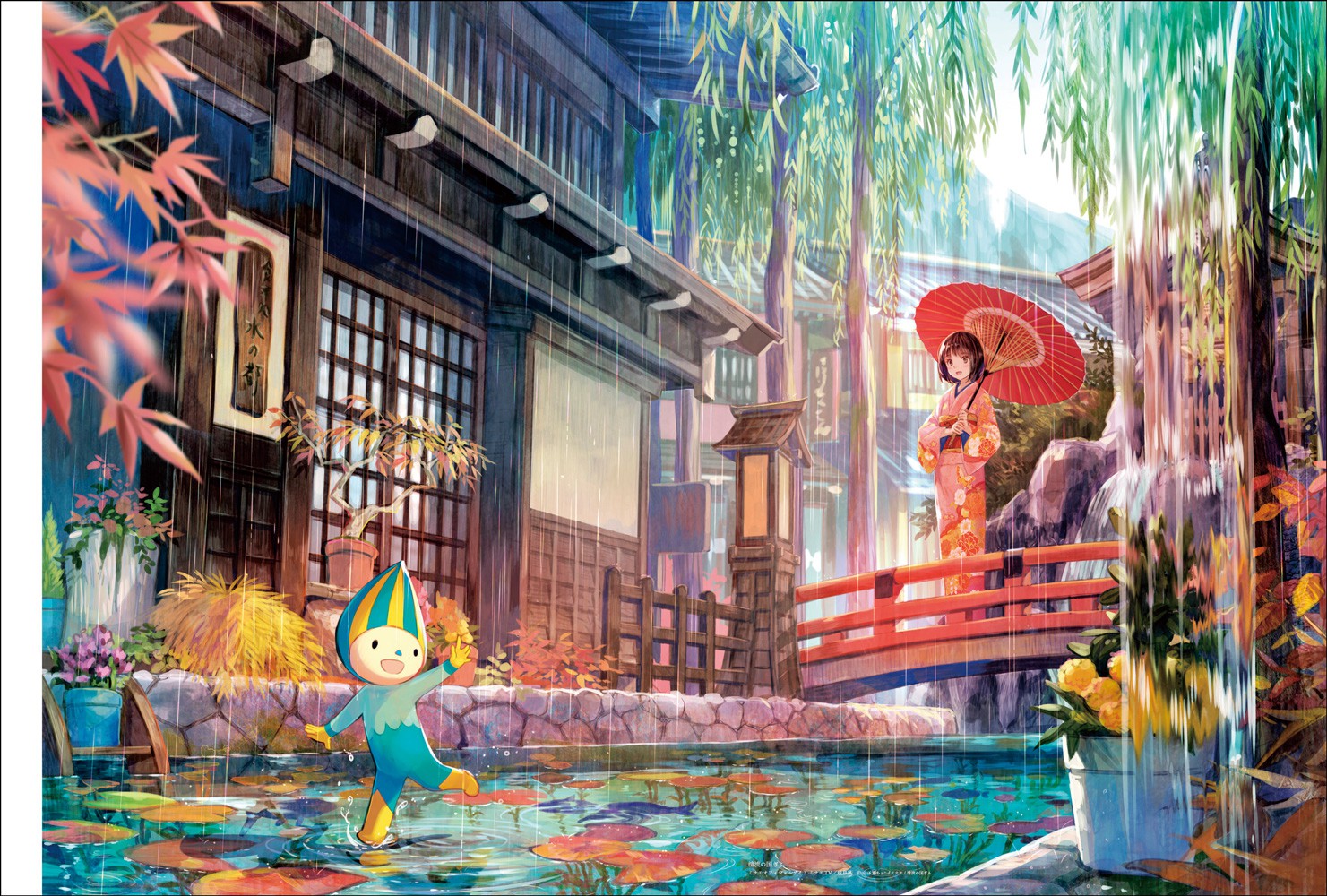 藤ちょこ　絵 大人気イラストレーター藤ちょこの画集『彩幻境』完成 完全限定