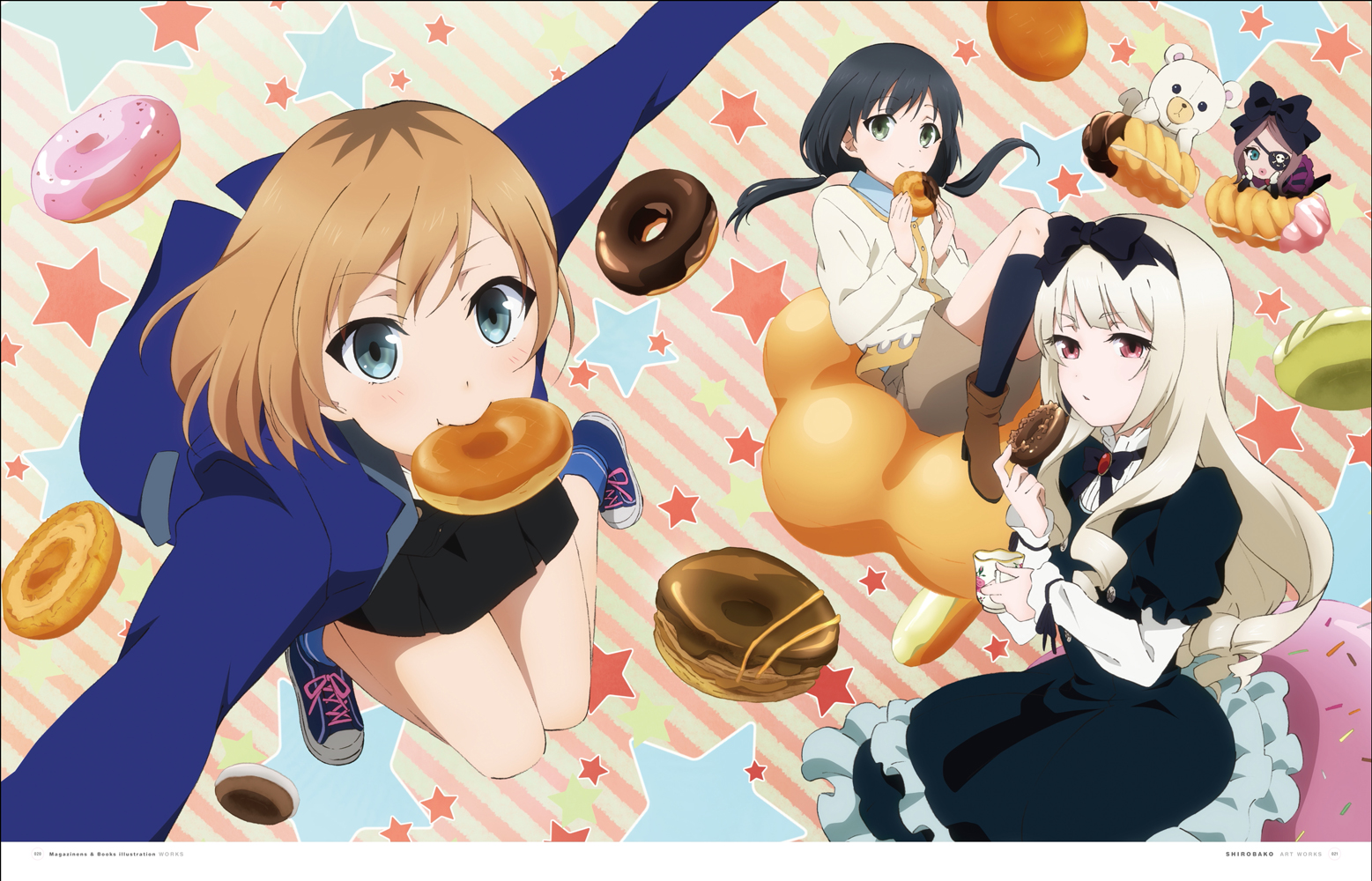 劇場版 SHIROBAKO パンフレット、小冊子ぬりえ、キャラ集合写真 セット 劇場版 SHIROBAKO パンフレット、小冊子ぬりえ、キャラ集合写真