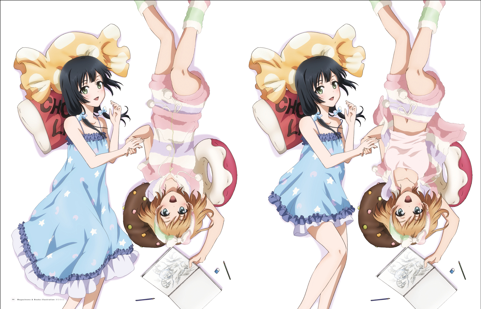 ナンバカ 双又翔 南波カフェ Shirobako 複製原画 アニメ化フェア特典 TVアニメ「ナンバカ」 × 監獄レストラン「ザ・ロックアップ