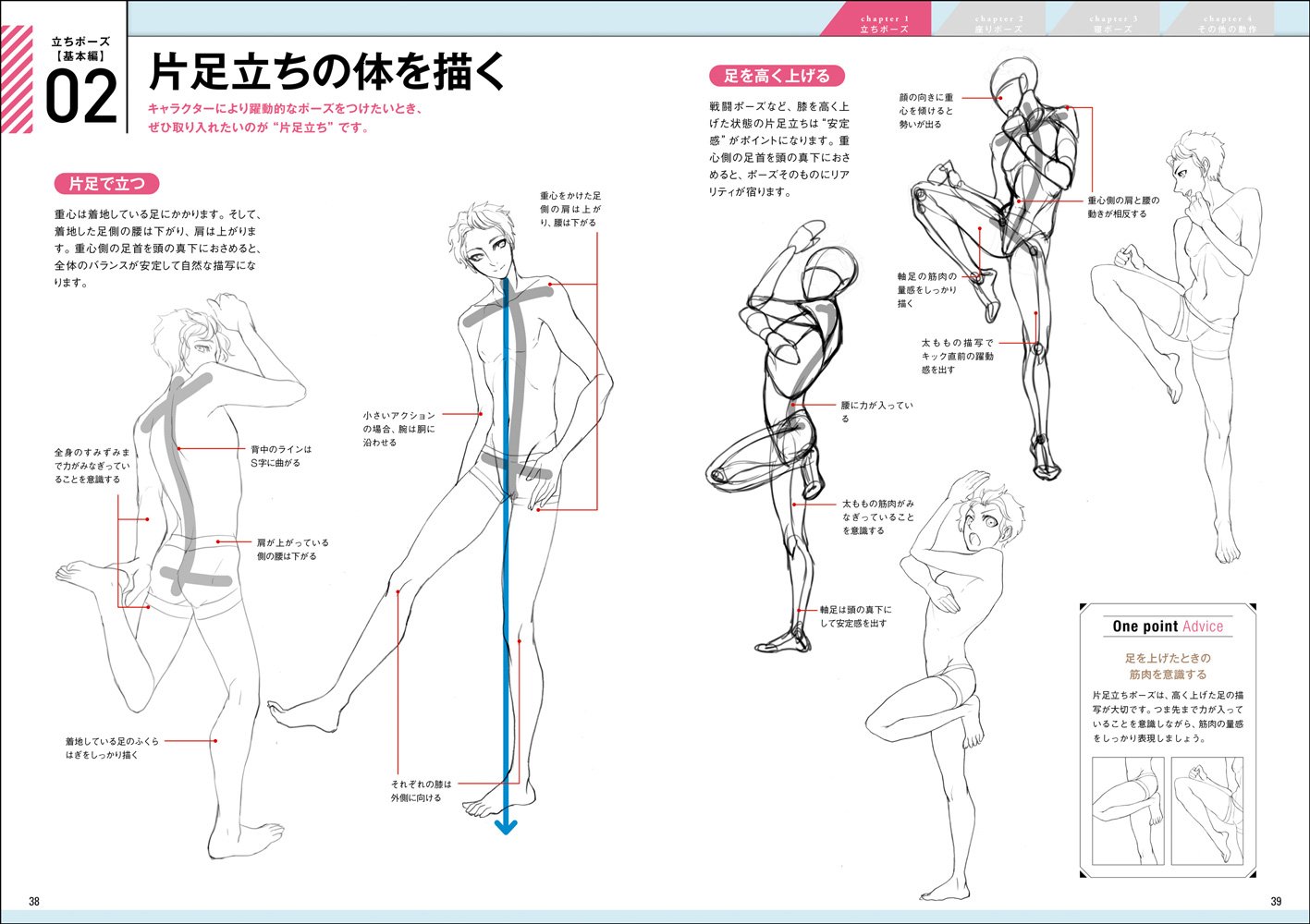 動きのあるポーズの描き方 男性キャラクター編 - 株式会社玄光社
