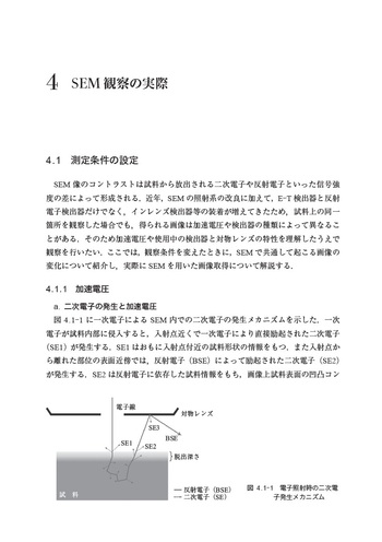 走査電子顕微鏡 第2版 - 丸善出版 理工・医学・人文社会科学の専門書出版社