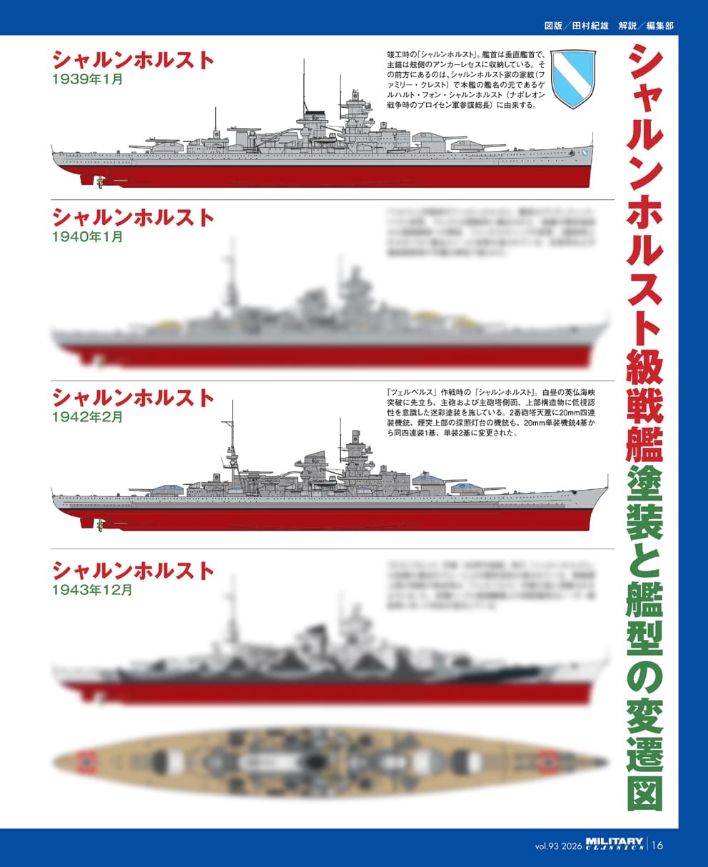 MILITARY CLASSICS （ミリタリー・クラシックス）Vol.93（2026年春号