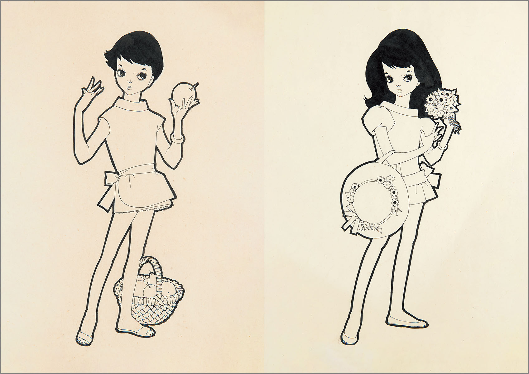 それいゆ」創刊80周年 Blanc et Noir 中原淳一イラストレーションズ