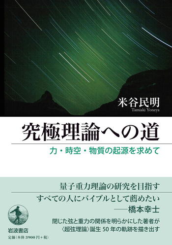 究極理論への道／米谷 民明｜自然科学書 - 岩波書店
